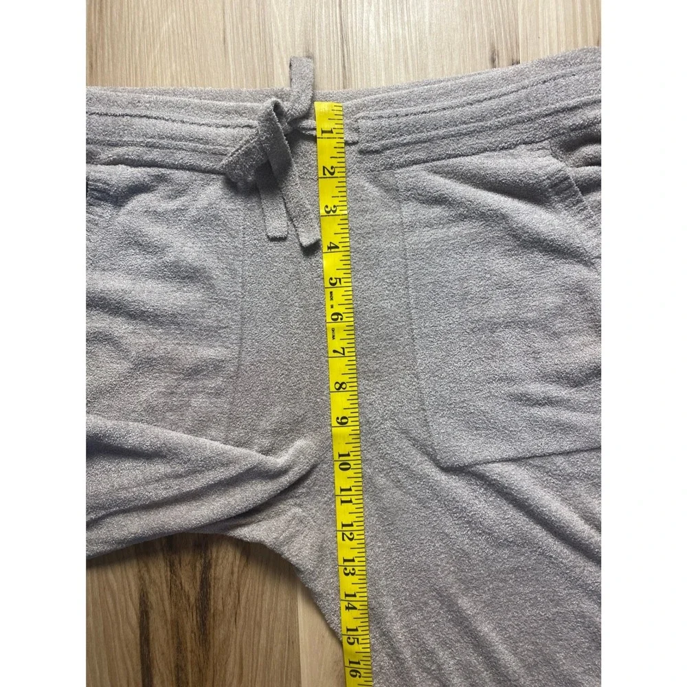 Barefoot Dreams CozyChic Ultra‎ Lite Ribbed Tunnel Jogger Beach Rock Large NEW
